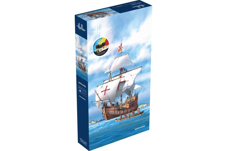 1:75 Heller 56865 Santa Maria Ship - Starter Kit - Hel56865 1 1 - HEL56865