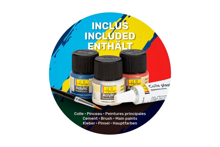 1:24 Heller 57401 Ferguson TE-20/FF-30 Petit Gris - 2 Bouwopties - Landbouwvoertuig - Starter Kit - Hel57401 6 - HEL57401