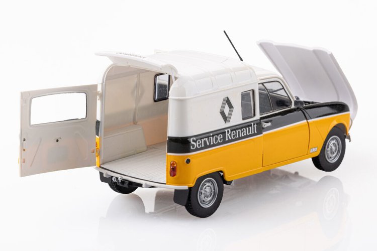 1:24 Heller 58700 Renault 4 F4 Fourgonnette - Franse Klassieke Bestelwagen - Starter Kit - Hel58700 4 - HEL58700