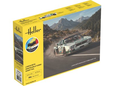 1:24 Heller 58741 Lancia Beta Montecarlo Turbo Short Tail - Italian Race Car - Starter Kit - Hel58741 1 - HEL58741