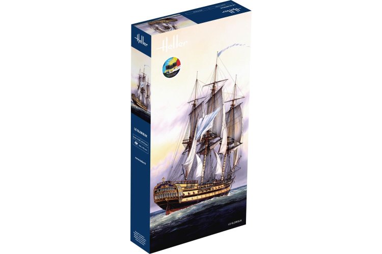 1:150 Heller 58889 Line Ship Le Glorieux - Starter Kit - Hel58889 1 - HEL58889