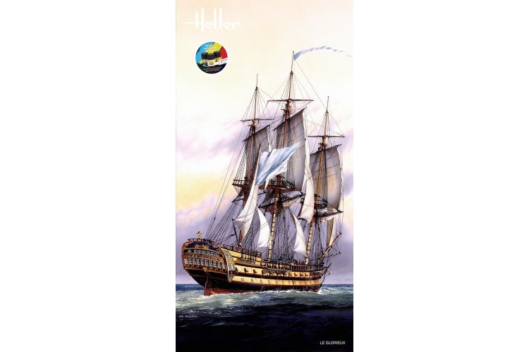 1:150 Heller 58889 Line Ship Le Glorieux - Starter Kit - Hel58889 3 - HEL58889