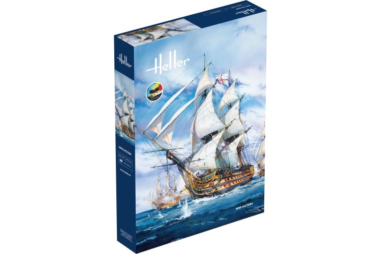 1:100 Heller 58897 HMS Victory Ship - Starter Kit - Hel58897 1 - HEL58897