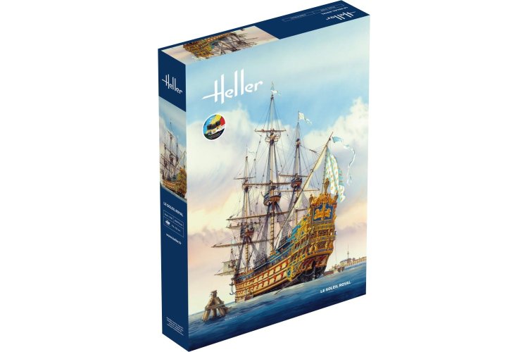 1:100 Heller 58899 Soleil Royal Ship - Starter Kit - Hel58899 1 - HEL58899