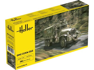 1:72 Heller 79996 GMC CCKW 353 - Amerikaanse Militaire Vrachtwagen - Hel79996 1 - HEL79996