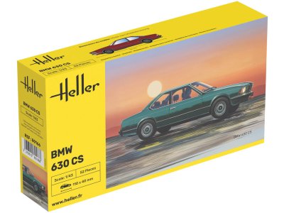 1:43 Heller 80166 BMW 630 CS - Duitse Klassieke Auto - Hel80166 1 - HEL80166