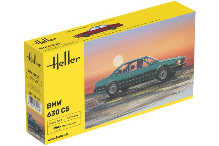 1:43 Heller 80166 BMW 630 CS - Duitse Klassieke Auto - Hel80166 1 - HEL80166