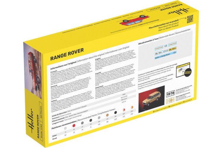 1:43 Heller 80181 Range Rover - Auto - Hel80181 2 - HEL80181