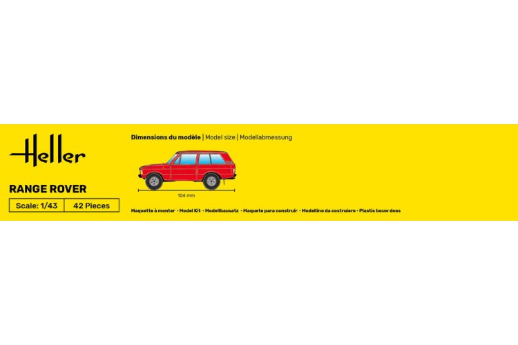 1:43 Heller 80181 Range Rover - Auto - Hel80181 5 - HEL80181