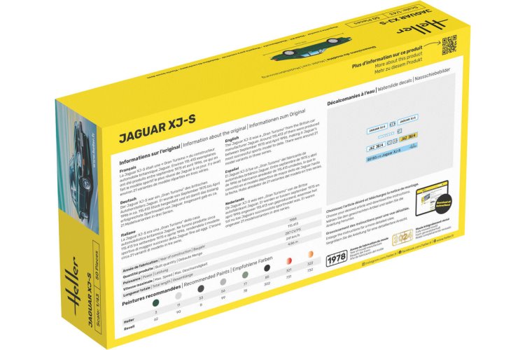 1:43 Heller 80183 Jaguar XJ-S - Auto - Hel80183 2 - HEL80183