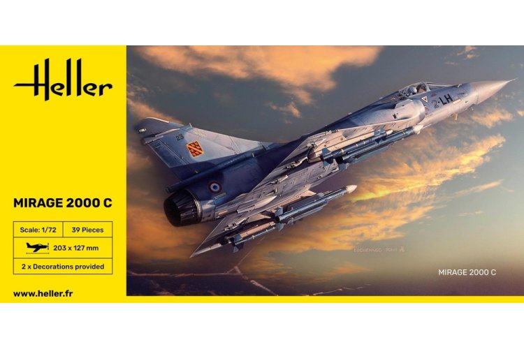 1:72 Heller 80303 Dassault Mirage 2000C Straaljager - Hel80303 3 - HEL80303