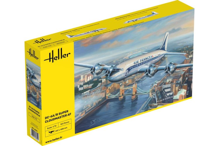 1:72 Heller 80315 Douglas DC-6 Super Cloudmaster AF - Hel80315 1 - HEL80315