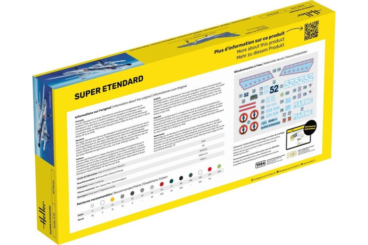 1:72 Heller 80360 Super Etendard Plane - Hel80360 1 - HEL80360