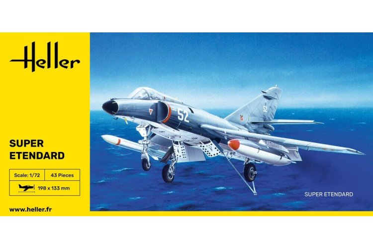 1:72 Heller 80360 Super Etendard Plane - Hel80360 2 - HEL80360