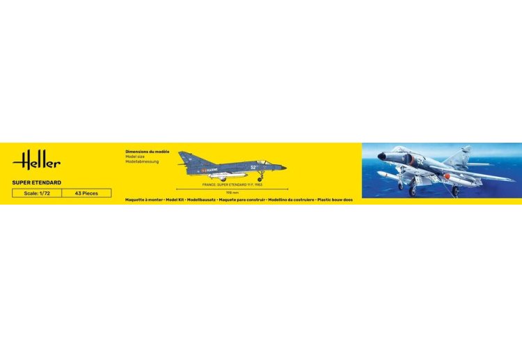 1:72 Heller 80360 Super Etendard Plane - Hel80360 4 - HEL80360