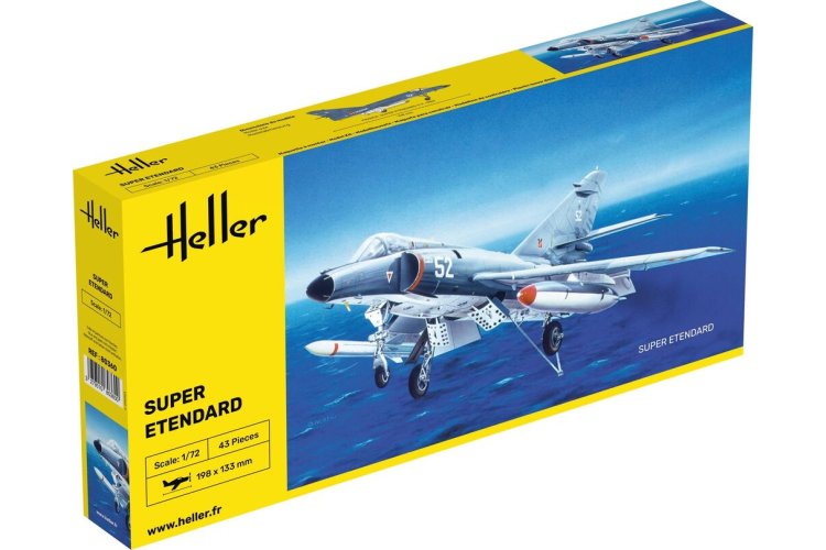 1:72 Heller 80360 Super Etendard Plane - Hel80360 - HEL80360