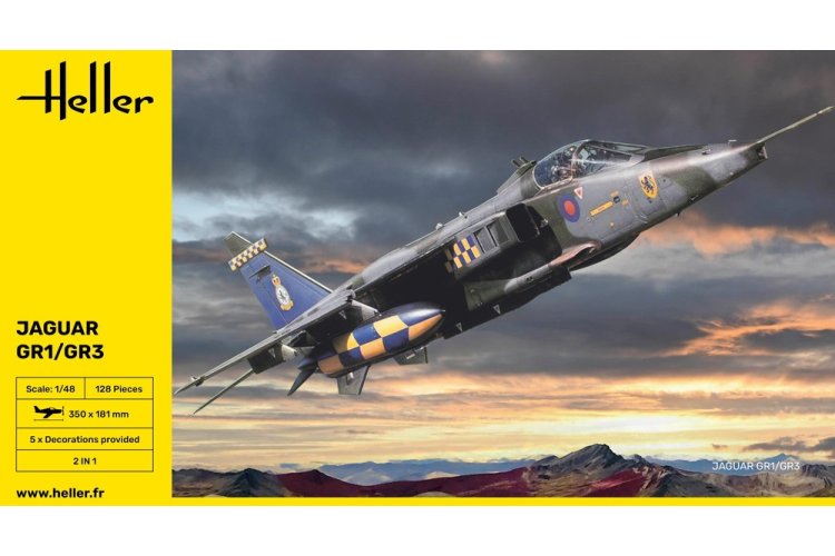 1:48 Heller 80427 Jaguar GR1/GR3 Plane - Hel804271 - HEL80427