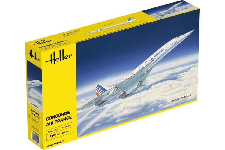 1:125 Heller 80445 Concorde AF - Hel80445 1 - HEL80445