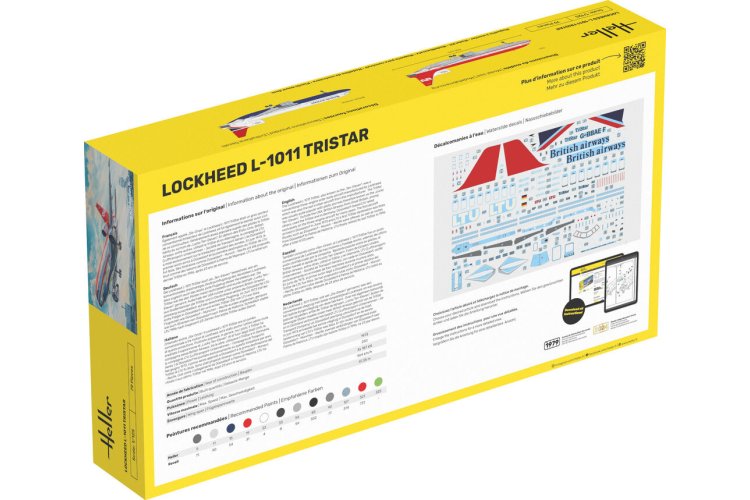 1:125 Heller 80451 Lockheed L-1011 Tristar - Aircraft - Hel80451 2 - HEL80451
