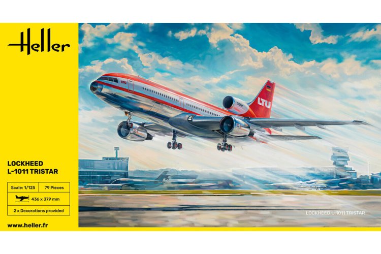 1:125 Heller 80451 Lockheed L-1011 Tristar - Aircraft - Hel80451 3 - HEL80451