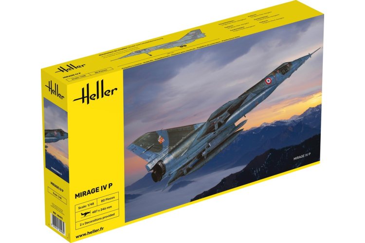 1:48 Heller 80493 Mirage IV P Plane - Hel80493 - HEL80493