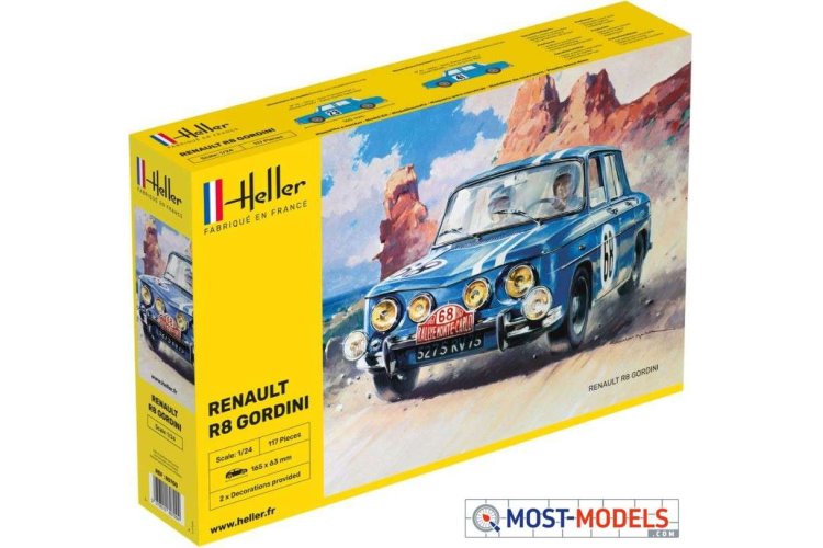 Heller 52328 Gordini Racing Set 1/24 - Modellbausatz Mit Kleber & Farben