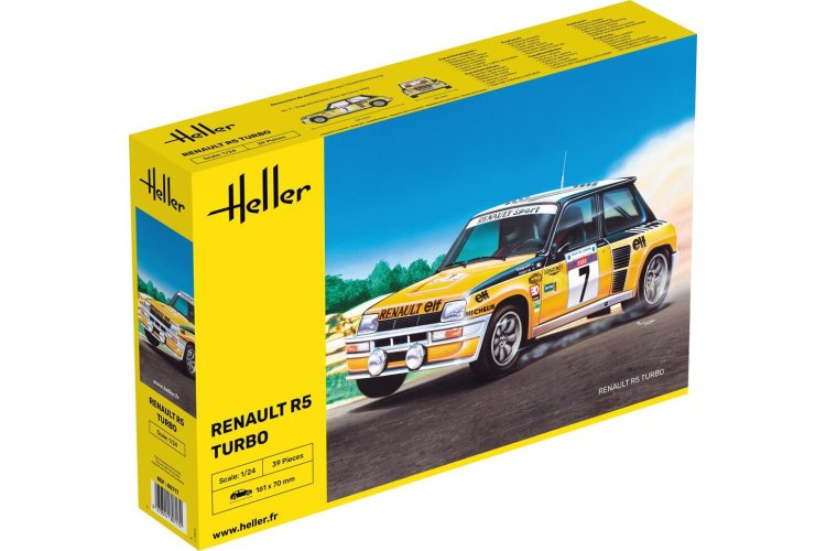1:24 Heller 80717 Renault R5 Turbo &ndash; French Rally Car - Hel80717 1 - HEL80717