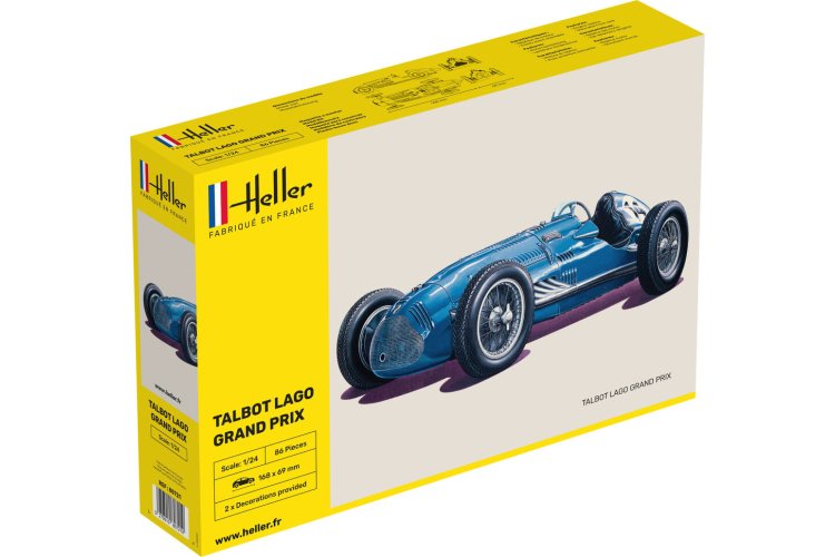 1:24 Heller 80721 Talbot Grand Prix - Hel80721 1 - HEL80721