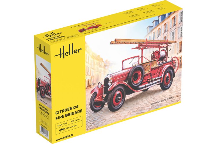 1:24 Heller 80733 Citro&euml;n C4 Fire Brigade - Brandweerwagen - Hel80733 1 - HEL80733