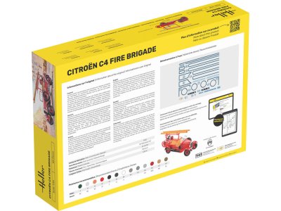 1:24 Heller 80733 Citro&euml;n C4 Fire Brigade - Brandweerwagen - Hel80733 2 - HEL80733