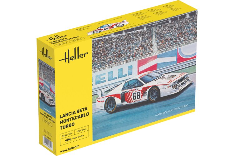 1:24 Heller 80741 Lancia Beta Montecarlo Turbo &ndash; Italian Group 5 Race Car - Hel80741 1 - HEL80741