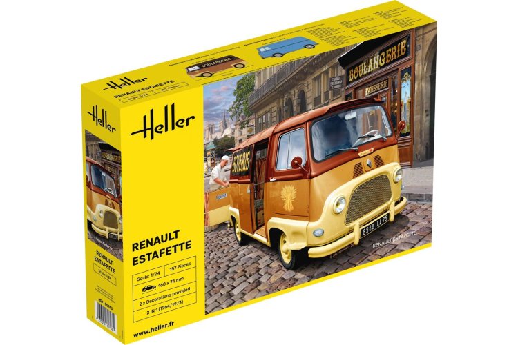 1:24 Heller 80743 Renault Estafette - Hel80743 1 - HEL80743