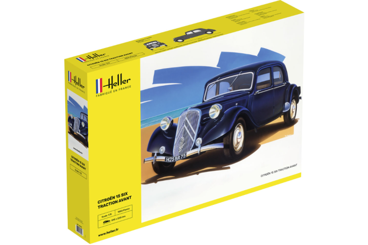 1:8 Heller 80799 Citroen 15 SIX Traction Avant - Hel80799 1 - HEL80799