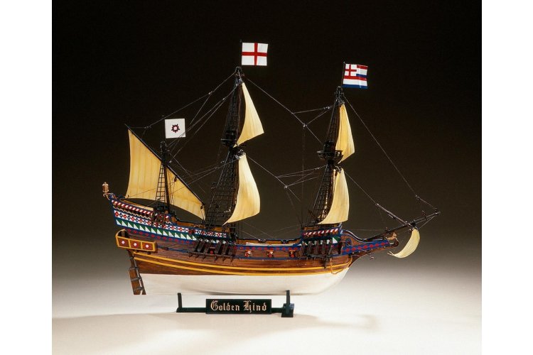 1:96 Heller 80829 Golden Hind Ship - Hel80829 3 - HEL80829