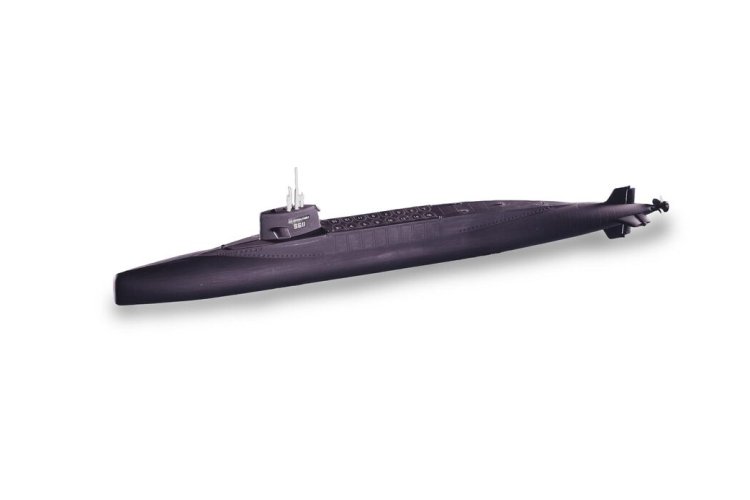 1:400 Heller 81075 Le Redoutable &ndash; Collection Historique &ndash; French Nuclear Ballistic Missile Submarine - Hel81075 6 - HEL81075