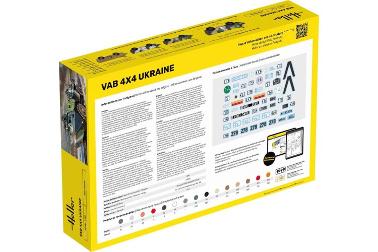 1:35 Heller 81130 Truppentransporter VAB 4X4 Ukraine - Hel81130 6 - HEL81130