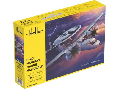 1:72 Heller 82302 Grumman E-2C Hawkeye Marine Nationale - Frans Propellervliegtuig - Hel82302 1 - HEL82302