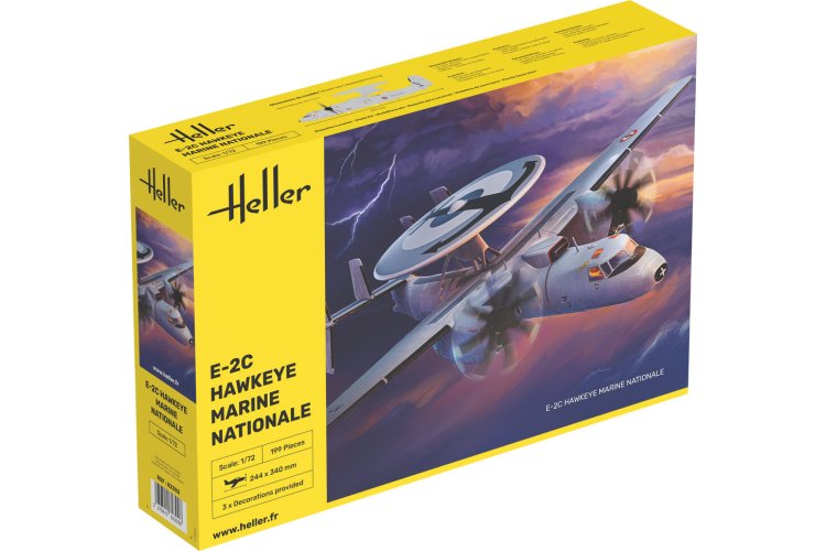 1:72 Heller 82302 Grumman E-2C Hawkeye Marine Nationale &ndash; French Propeller Aircraft - Hel82302 1 - HEL82302