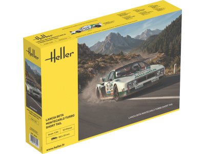 1:24 Heller 82741 Lancia Beta Montecarlo Turbo Short Tail - Italian Race Car - Hel82741 1 - HEL82741