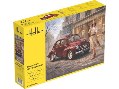 1:24 Heller 82762 Renault 4CV Boutique Edition - French Classic Car - Hel82762 1 - HEL82762