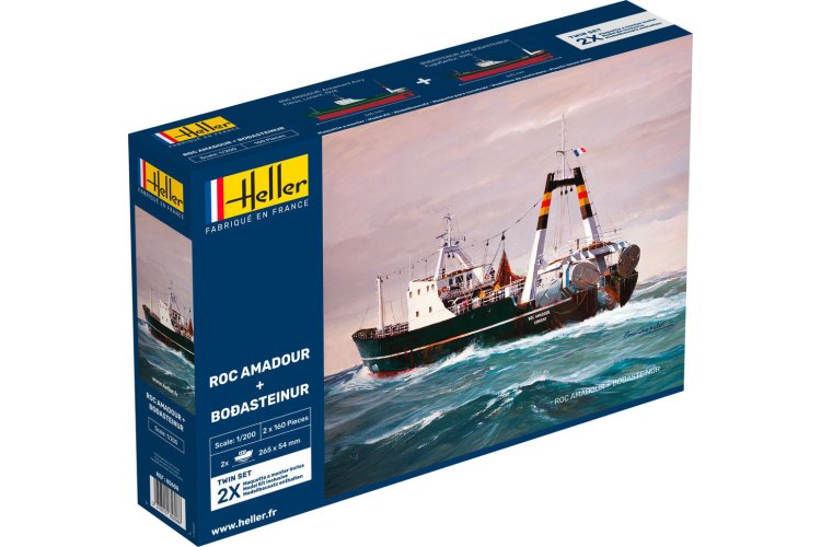 1:200 Heller 85608 ROC Amadour + Bodasteinur Ships - Twinset - Hel85608 1 1 - HEL85608