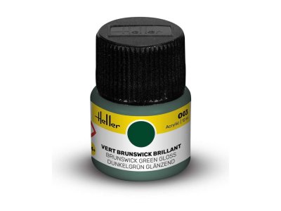 Heller #3 Brunswick Green - Gloss - Acrylic - 12 ml - Hel9003 xs 1 - HEL9003-XS