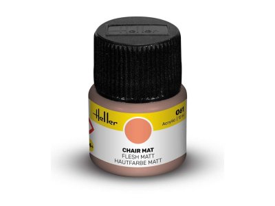 Heller #61 Flesh - Matt - Acrylic - 12 ml - Hel9061 xs 1 - HEL9061-XS