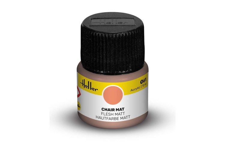 Heller #61 Flesh - Matt - Acrylic - 12 ml - Hel9061 xs 1 - HEL9061-XS