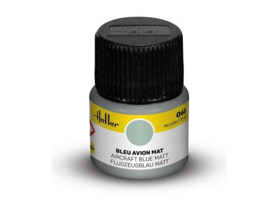 Heller #65 Aircraft Blue - Matt - Acrylic - 12 ml - Hel9065 xs 1 - HEL9065-XS