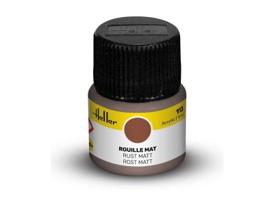 Heller #113 Rust - Matt - Acrylic - 12 ml - Hel9113 xs 1 - HEL9113-XS