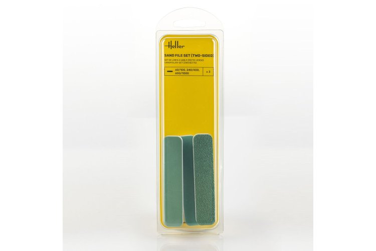Hobby Sanding File Set - double-sided - 600/100 240/400 600/1000 - 3 pieces Tool