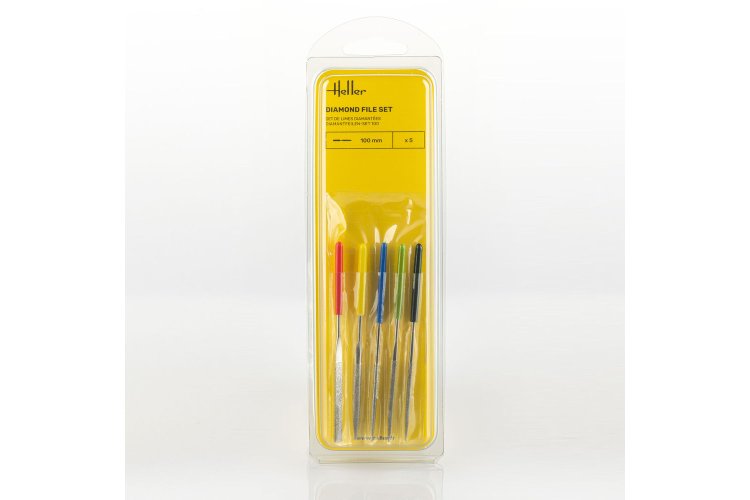 Hobby Diamond File Set - 100mm - 5 pieces Tool