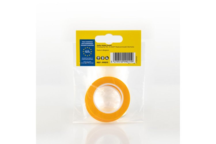 Heller 99011 Hobby Masking Tape 3 mm x 18 m - 2 pieces - Hel99011 xs 2 - HEL99011-XS