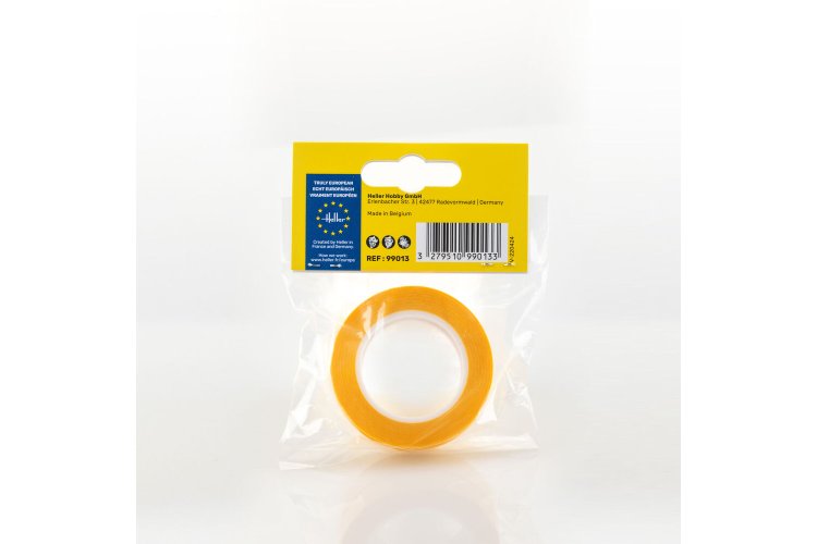 Heller 99013 Hobby Masking Tape 10 mm x 18 m - 2 pieces - Hel99013 xs 2 - HEL99013-XS